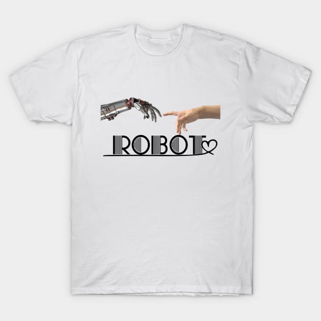 I LOVE ROBOT T-Shirt by ISSTORE